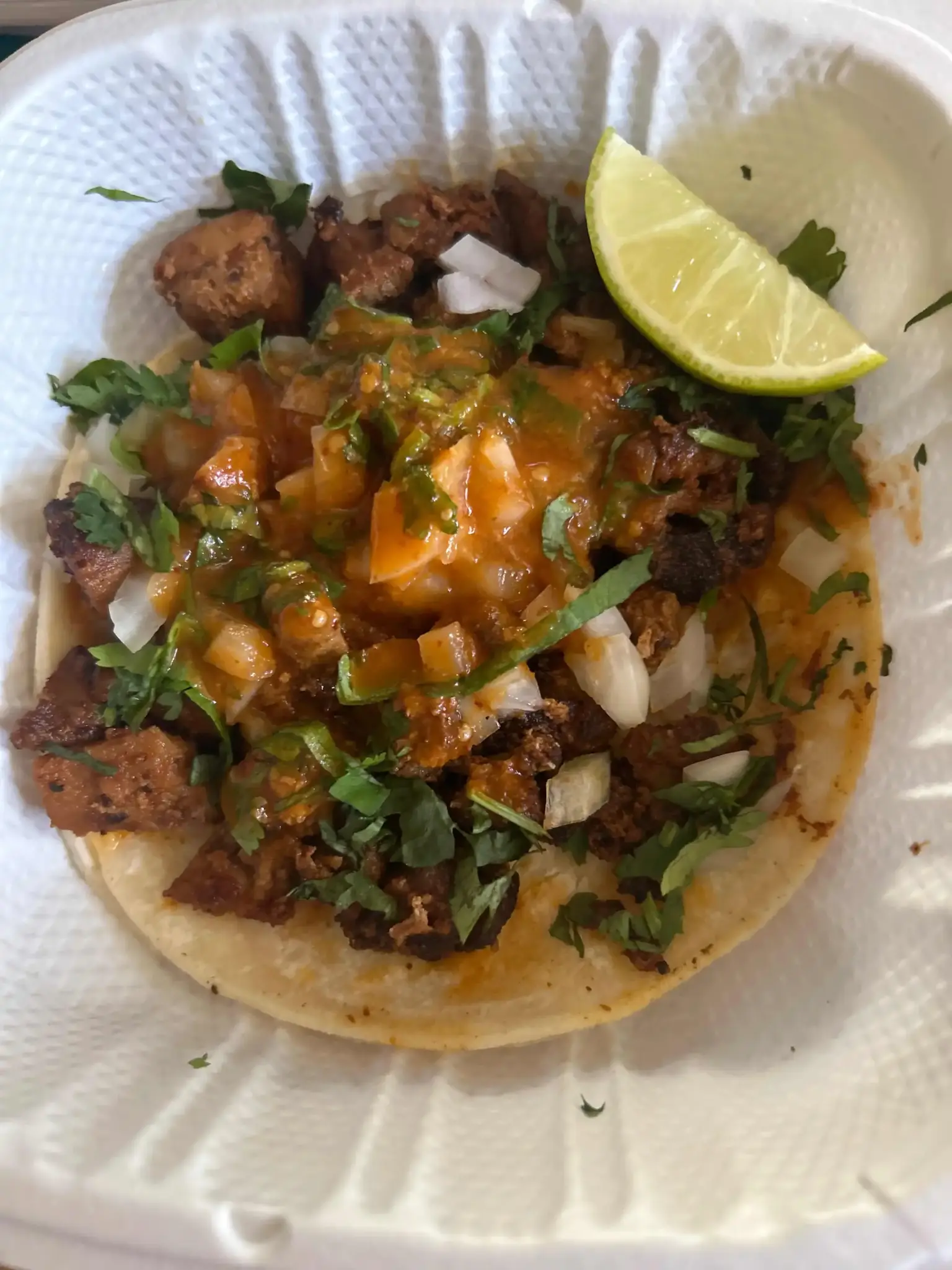 Grilled Chicken Taco